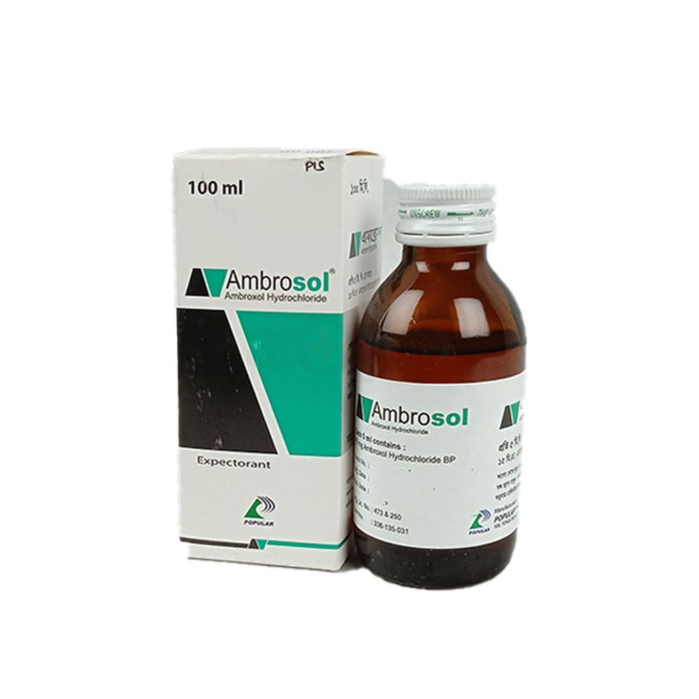 Ambrosol 15mg/5ml Syrup