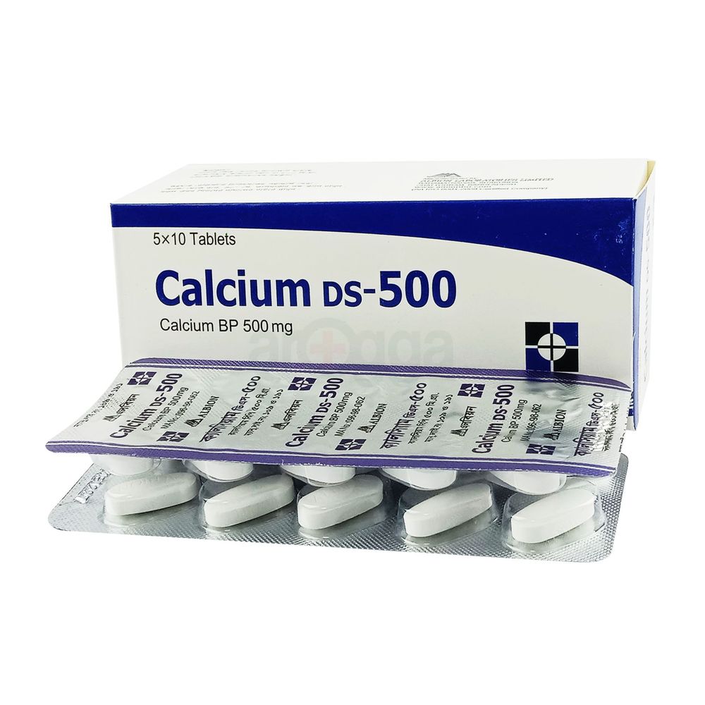 Calcium DS 500mg Tablet