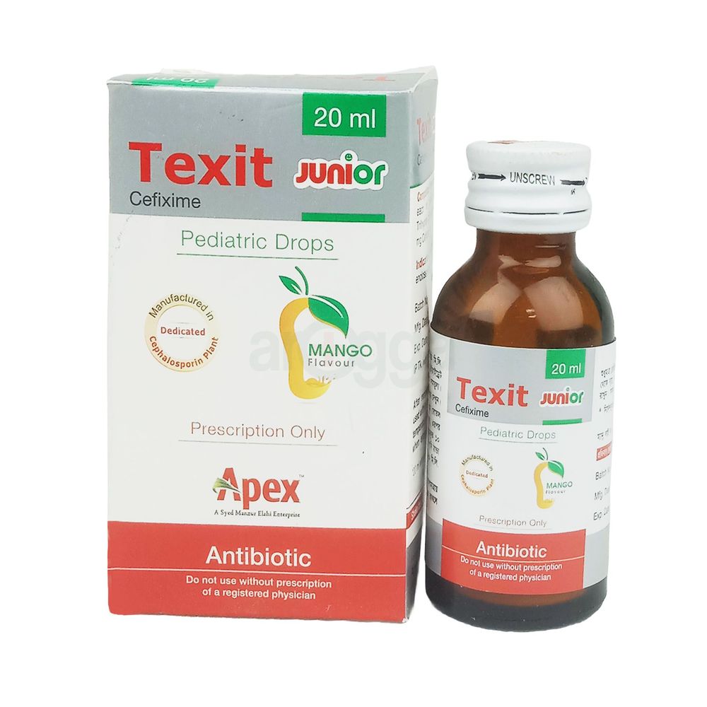 Texit 20ml 25mg/5ml Pediatric Drops