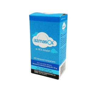 Azmasol HFA 100mcg/puff Inhaler