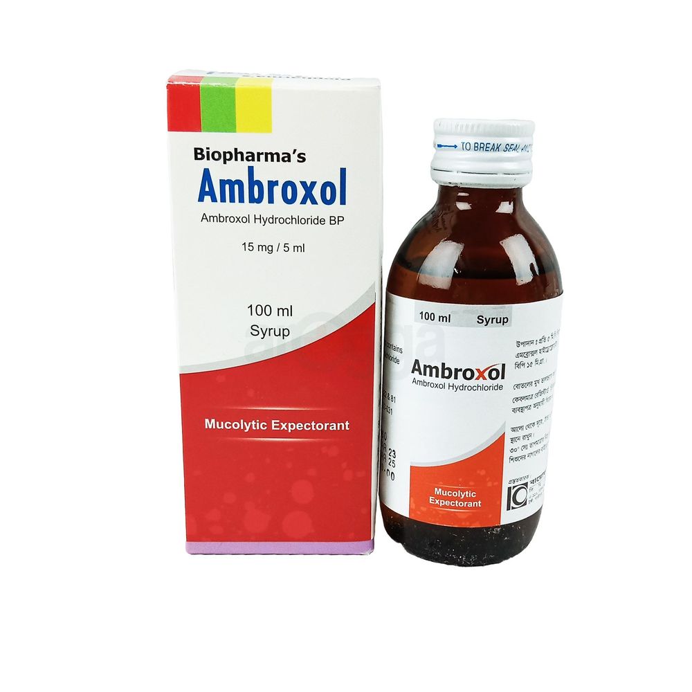 Ambroxol 15mg/5ml Syrup