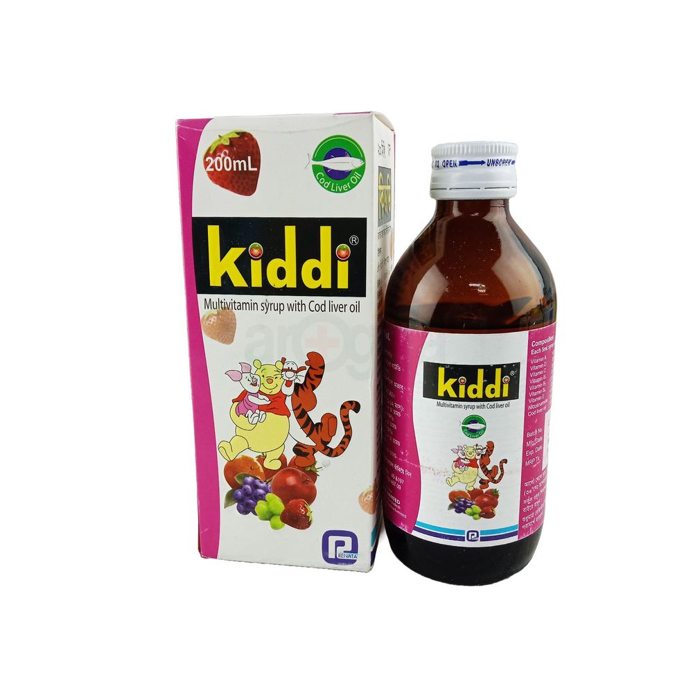 Kiddi 200ml Syrup