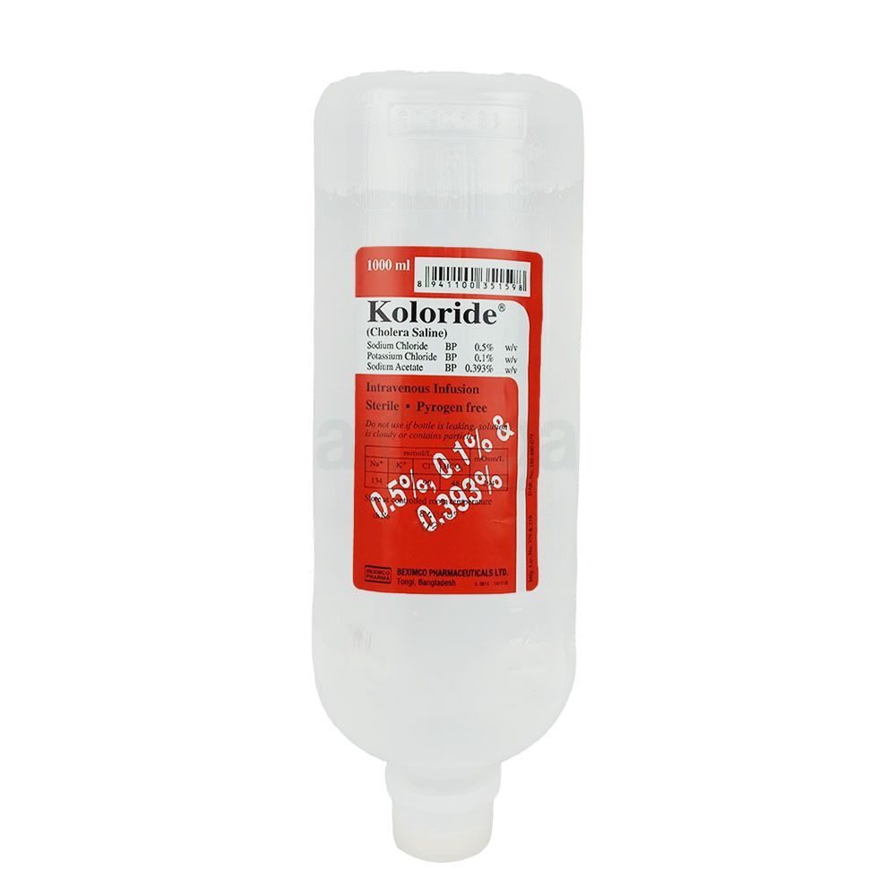 Koloride IV 1000ml 1000ml Infusion