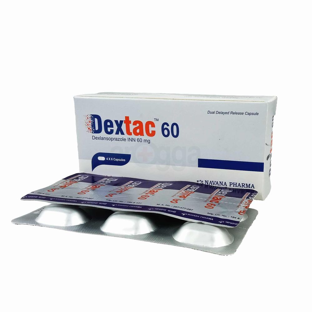 Dextac 60mg Capsule