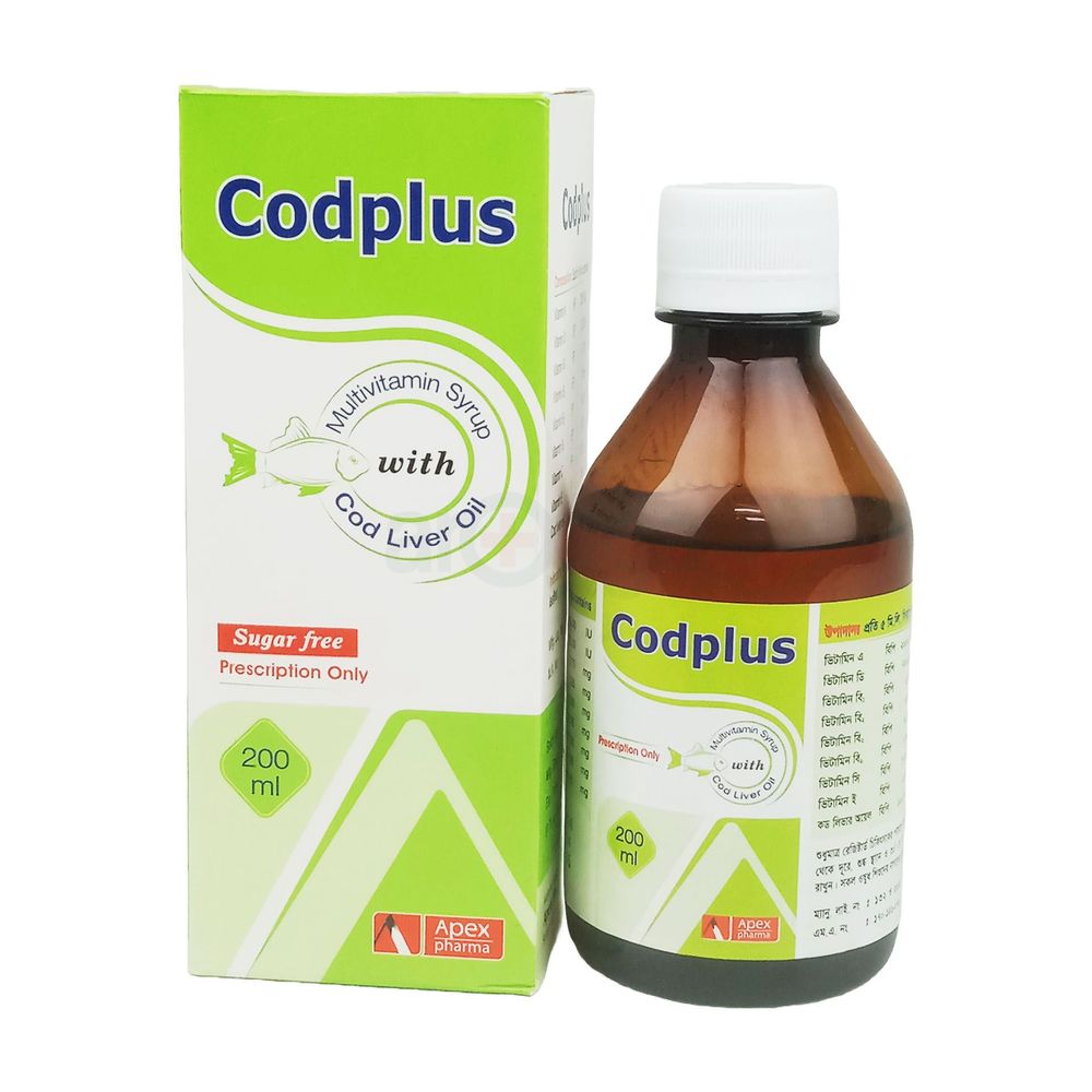 Cod Plus 200ml 200ml Syrup