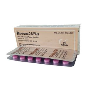 Ramicard Plus 2.5 12.5mg+2.5mg Tablet