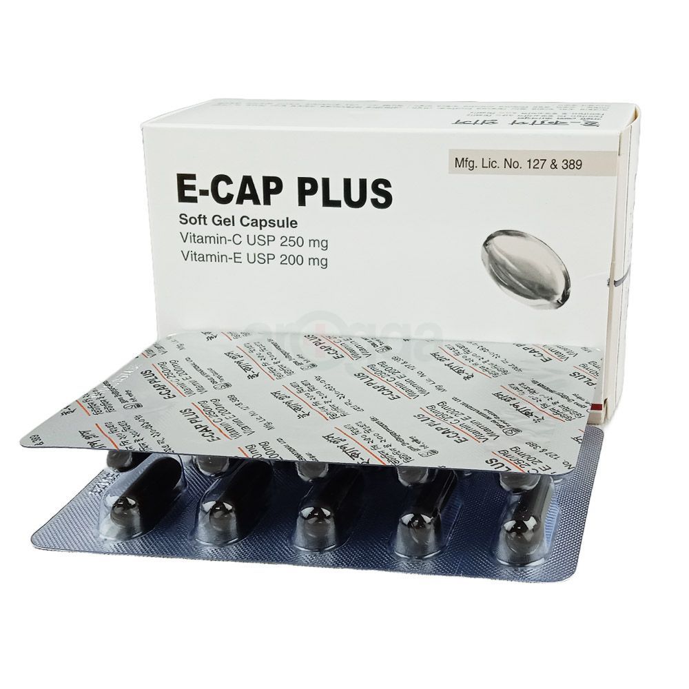 E-Cap Plus 250mg+200mg Capsule