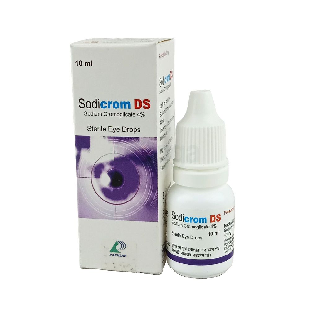 Sodicrom DS 4% Eye/Nasal Drop