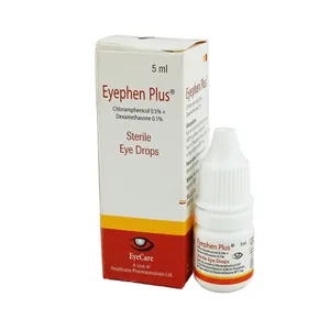 Eyephen Plus 0.1%+0.5% Eye/Ear Drops