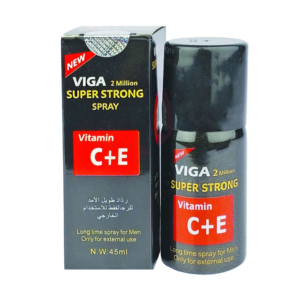 Viga 2 Million Super Strong Long Time Delay Spray For Men (Vitamin C+E)  
