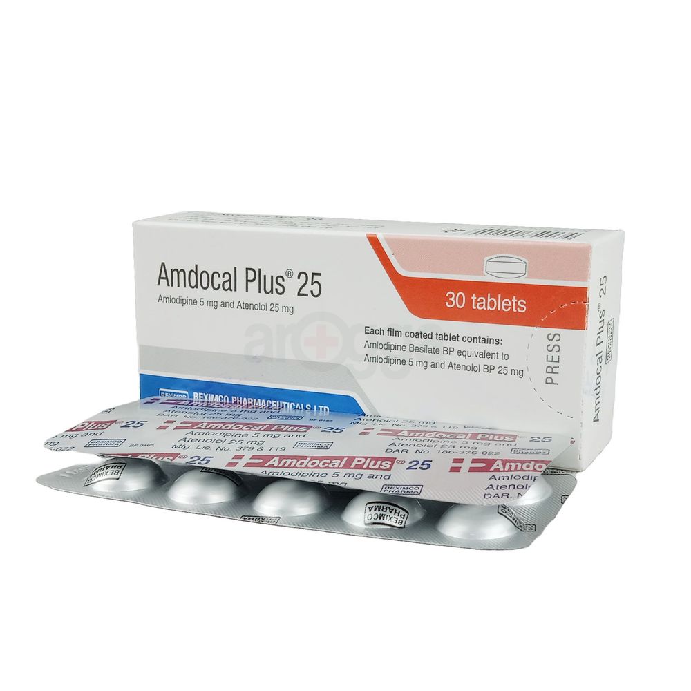 Amdocal Plus 25mg+25mg Tablet