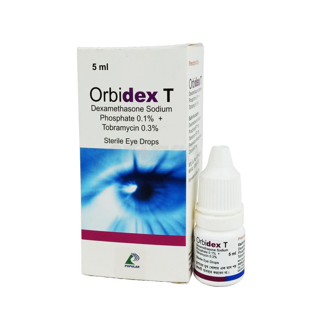 Orbidex T 0.1%+0.3% Eye Drop