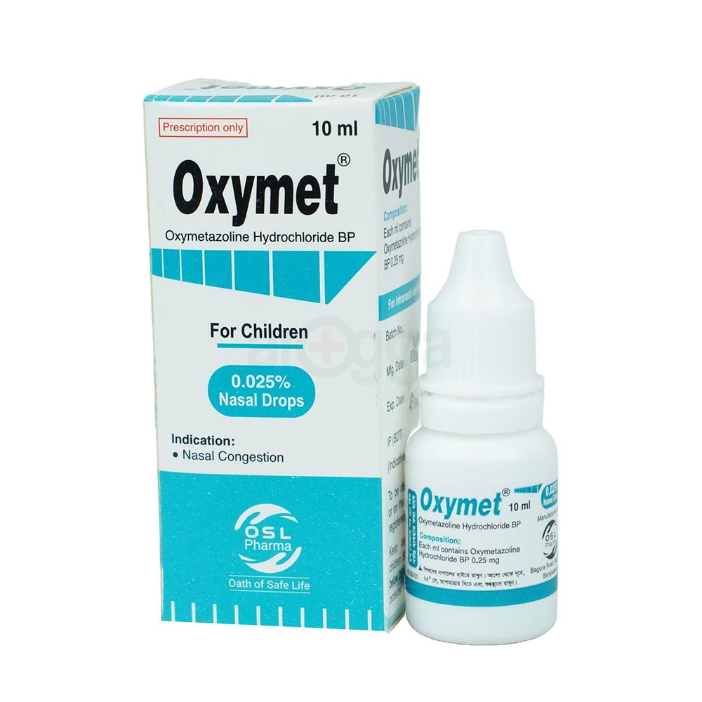 Oxymet 0.025% 0.025% Nasal Drop