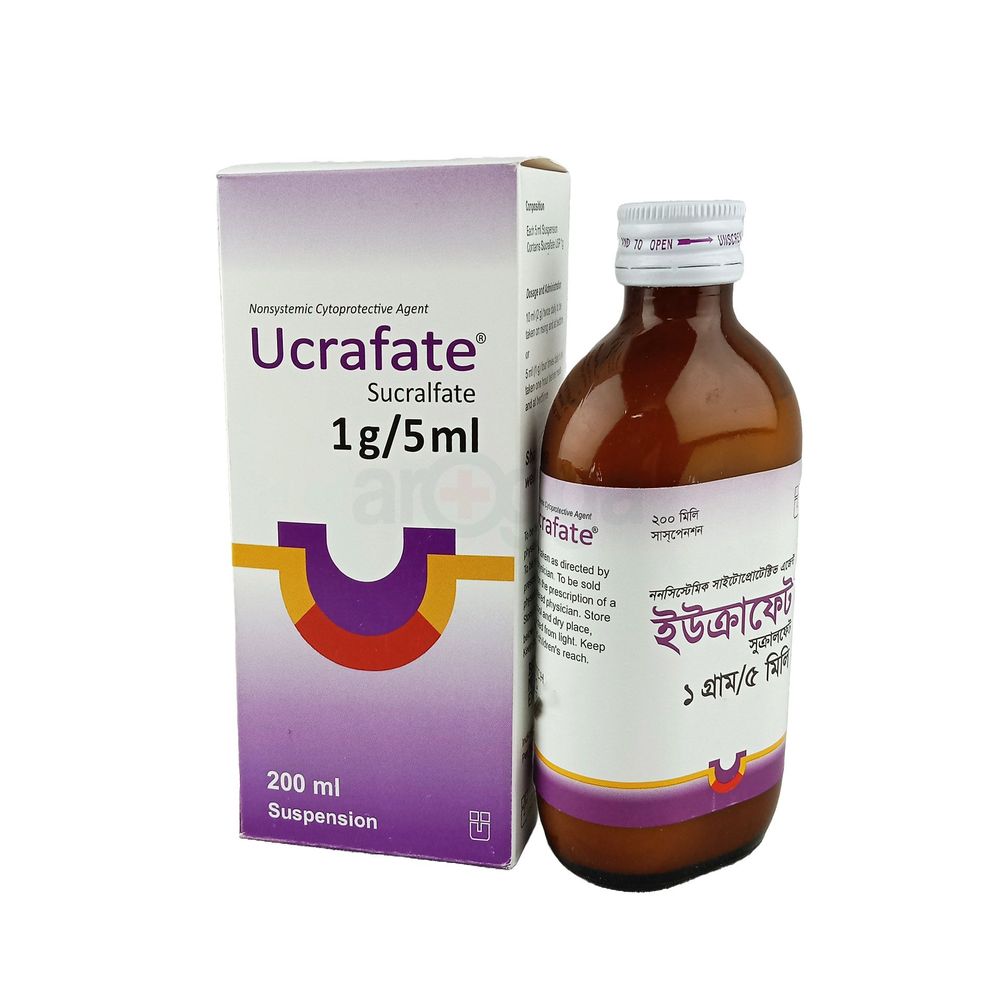 Ucrafate 1gm/5ml Suspension