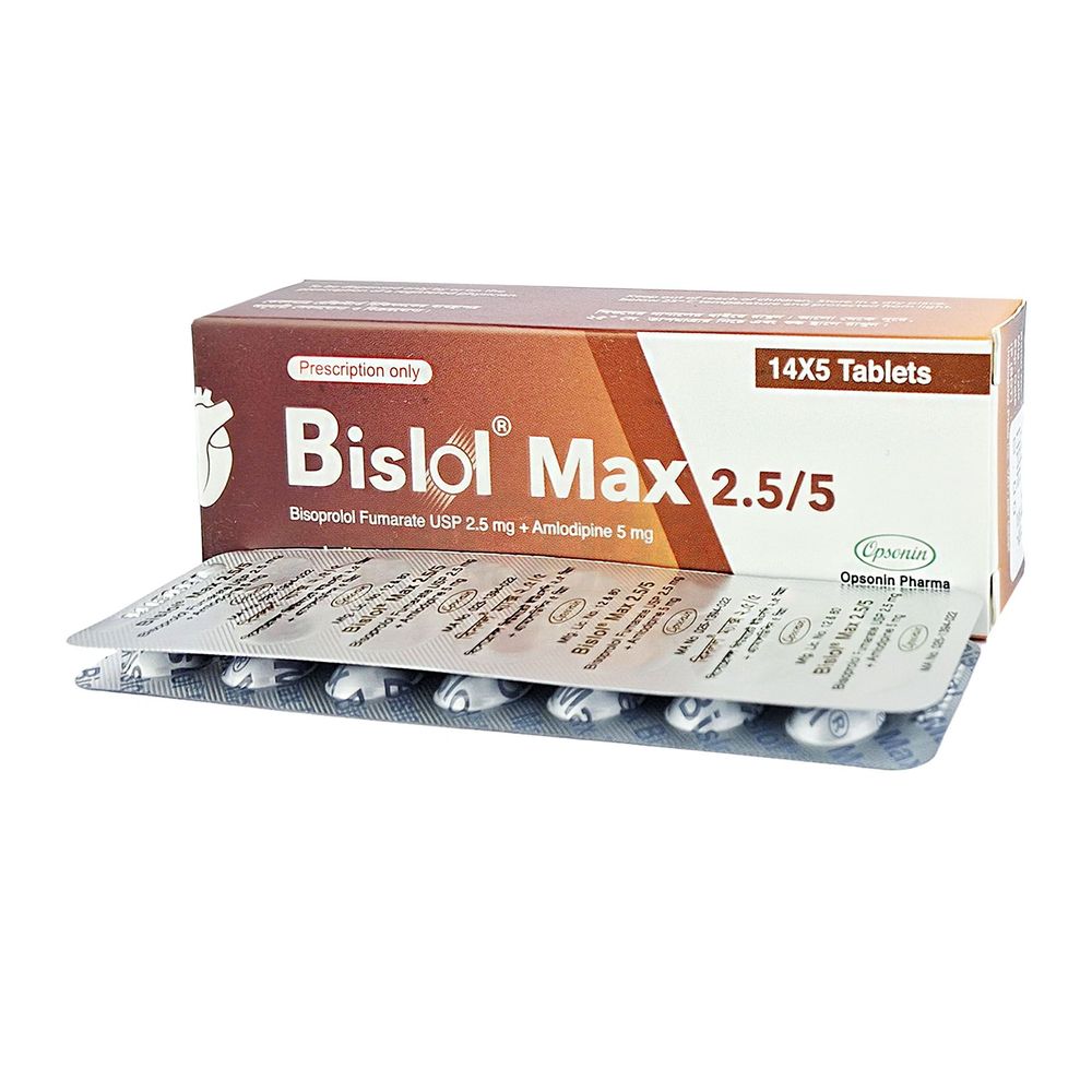 Bislol Max 2.5mg+5mg Tablet