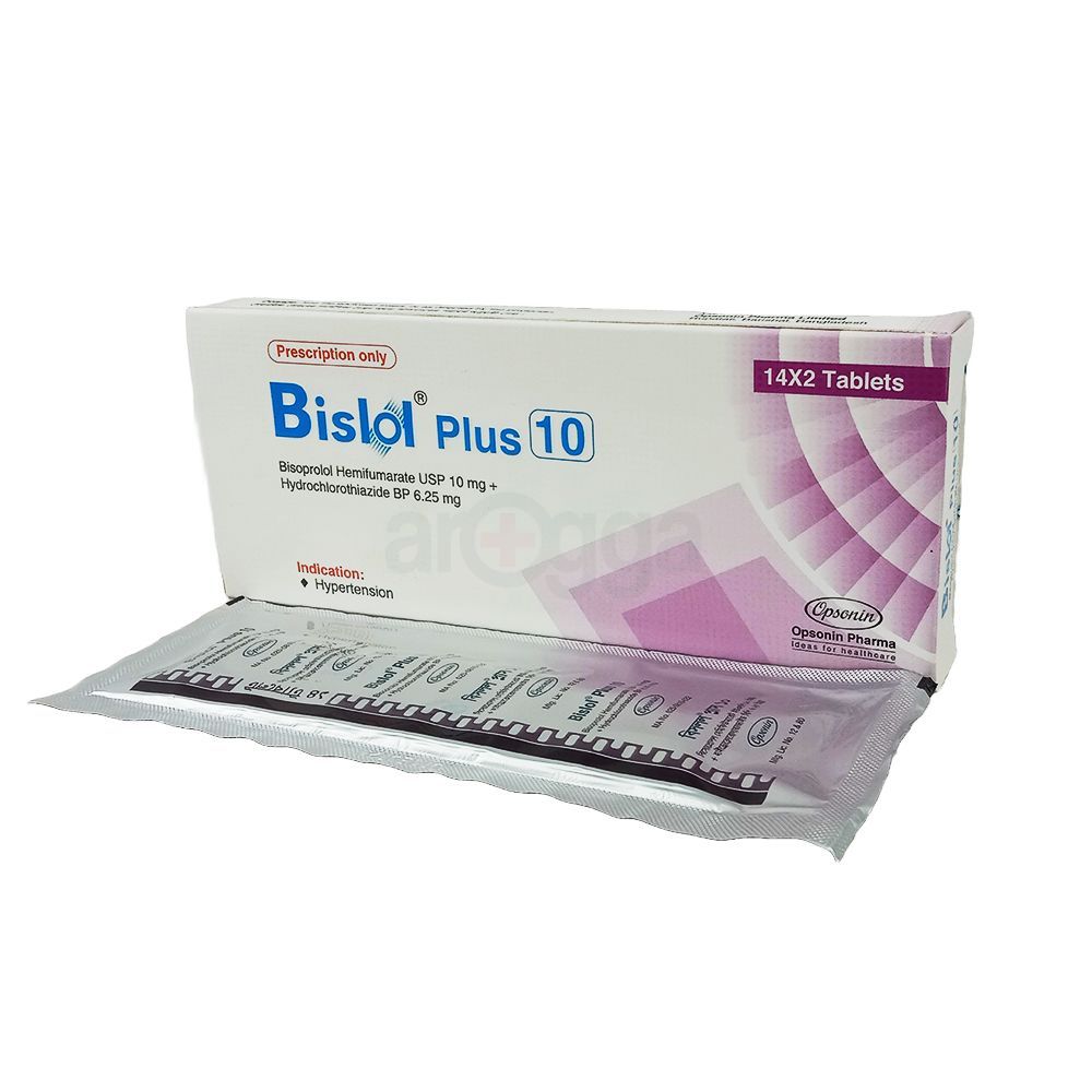 Bislol Plus 10mg+6.25mg Tablet