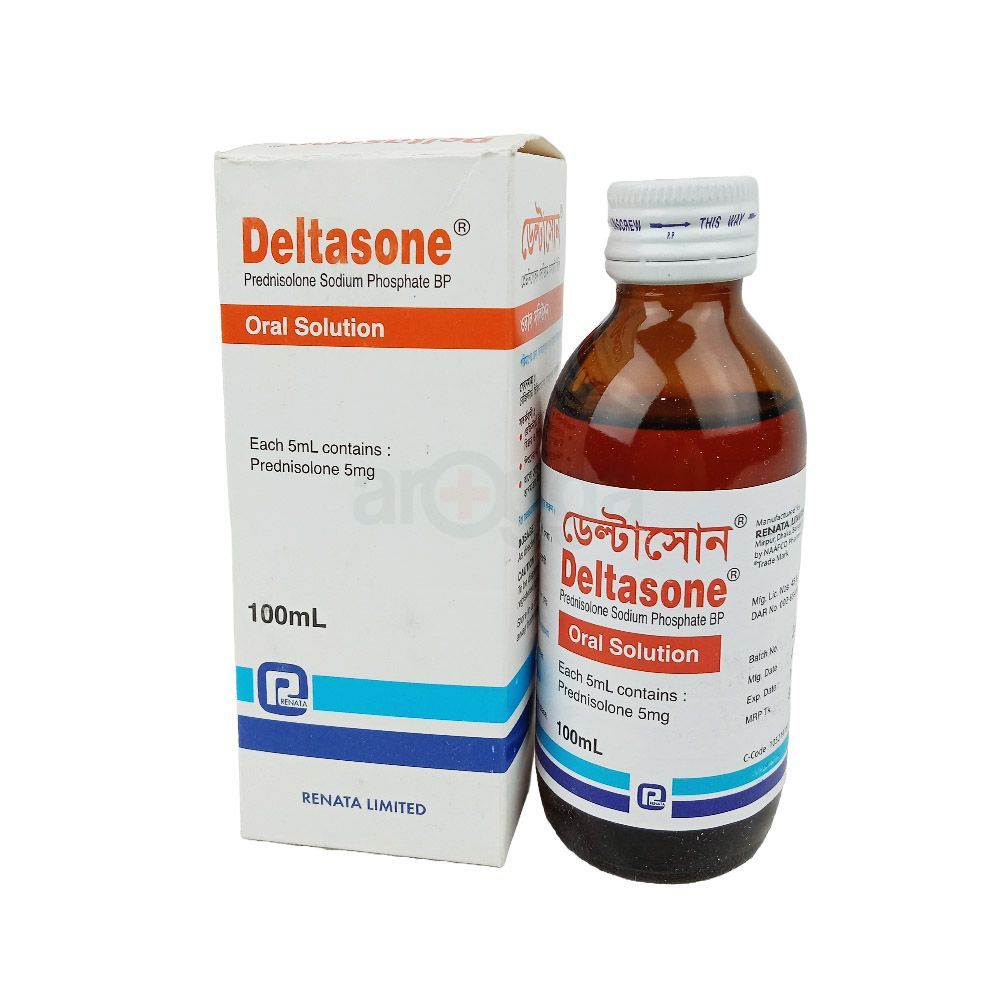 Deltasone 5mg/5ml Oral Solution