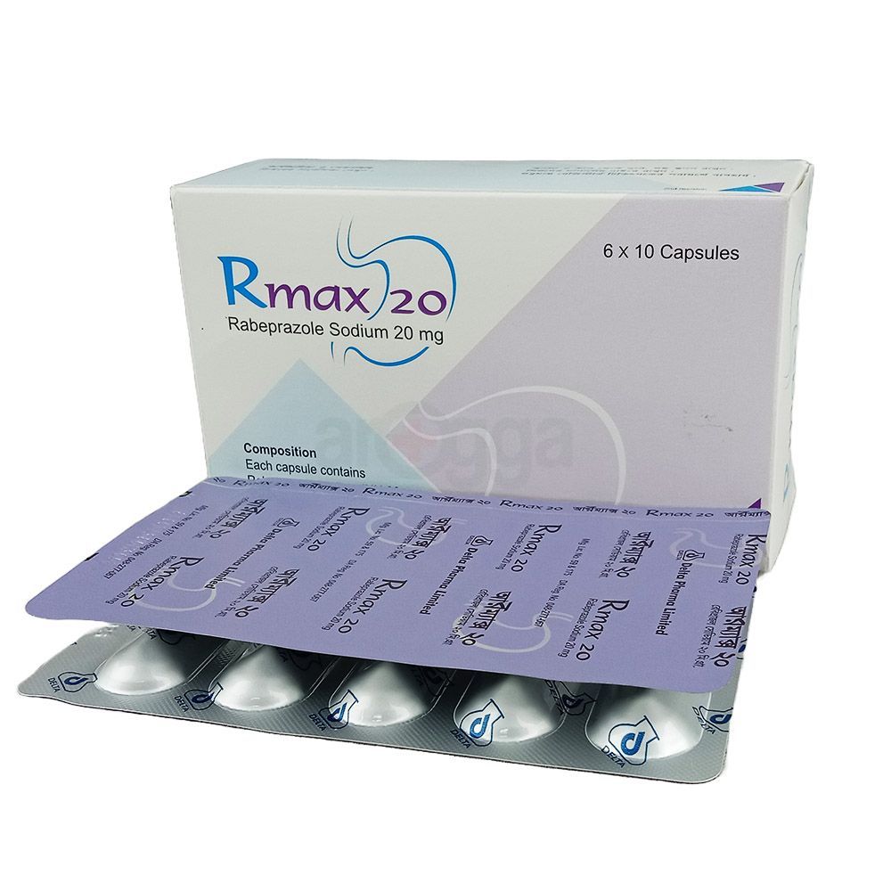 Rmax 20mg Capsule - Arogga Online Pharmacy