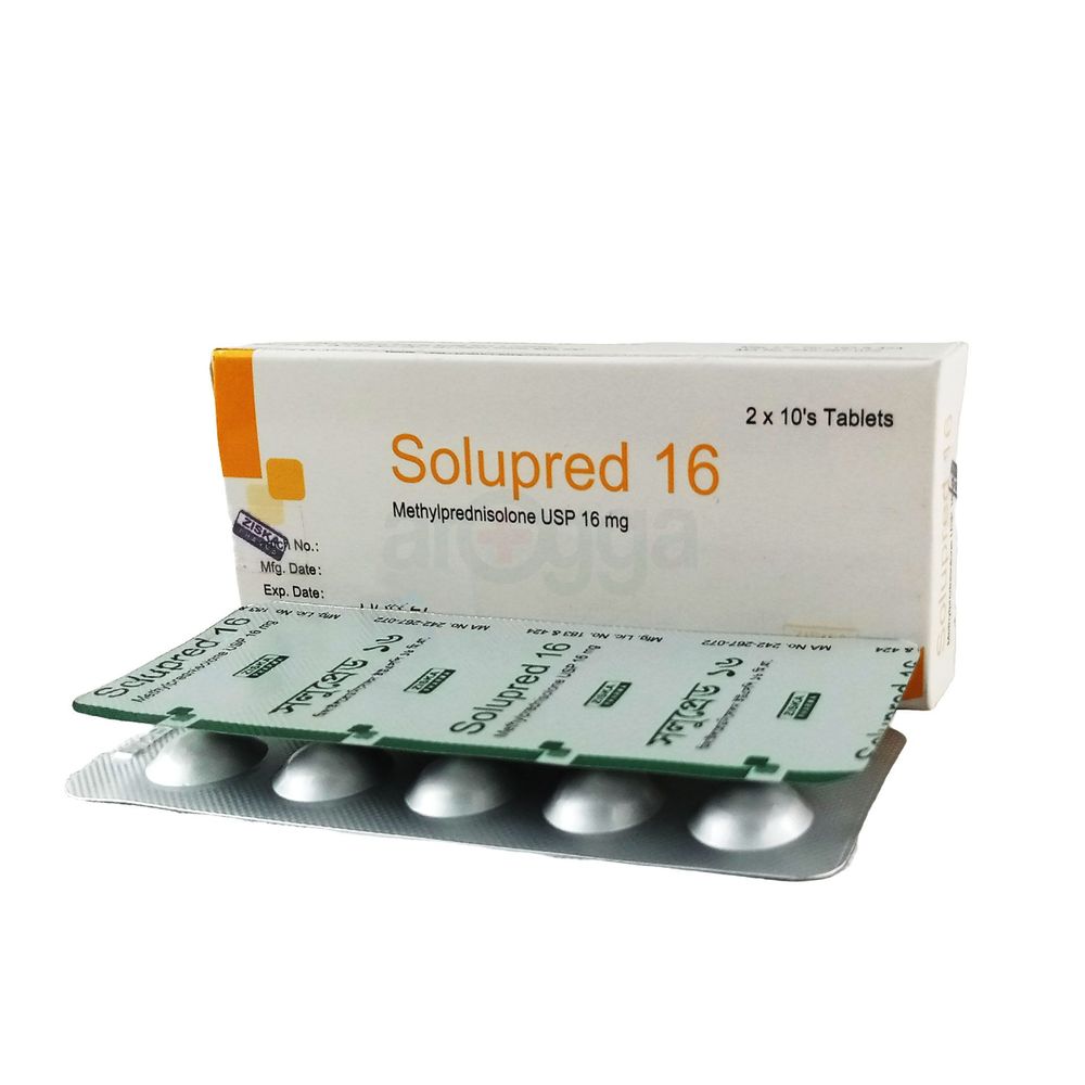 Solupred 16mg Tablet