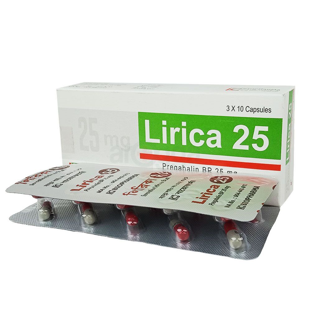 Lirica 25mg Capsule