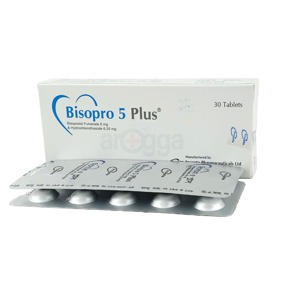 Bisopro 5 Plus 5mg+6.25mg Tablet