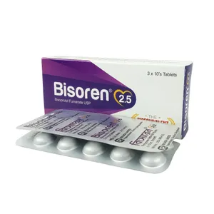 Bisoren 2.5 2.5mg Tablet