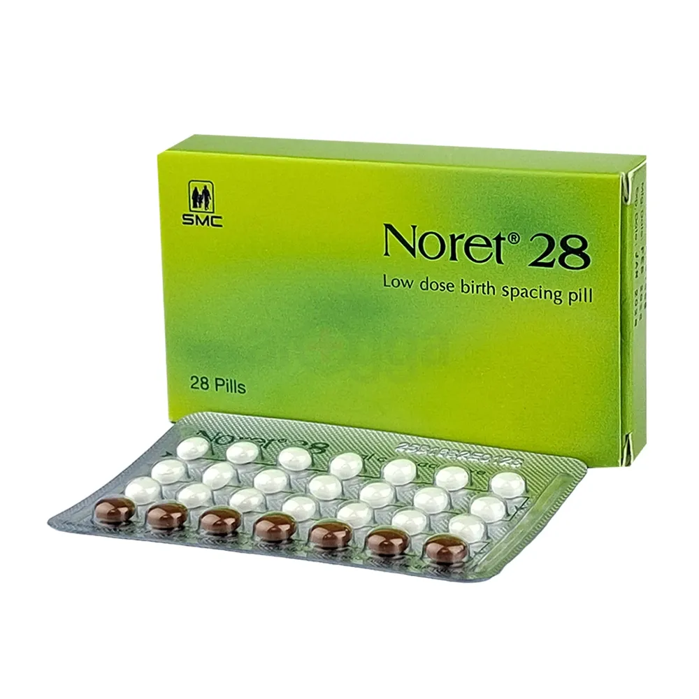 Noret 28 0.03+75+0.30mg Tablet