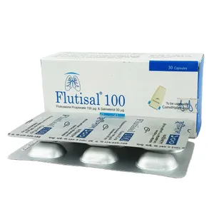 Flutisal 100 Convicap 50mcg+100mcg Capsule