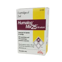 Humalog Mix 25/75 Cartidge 75%+25% Injection