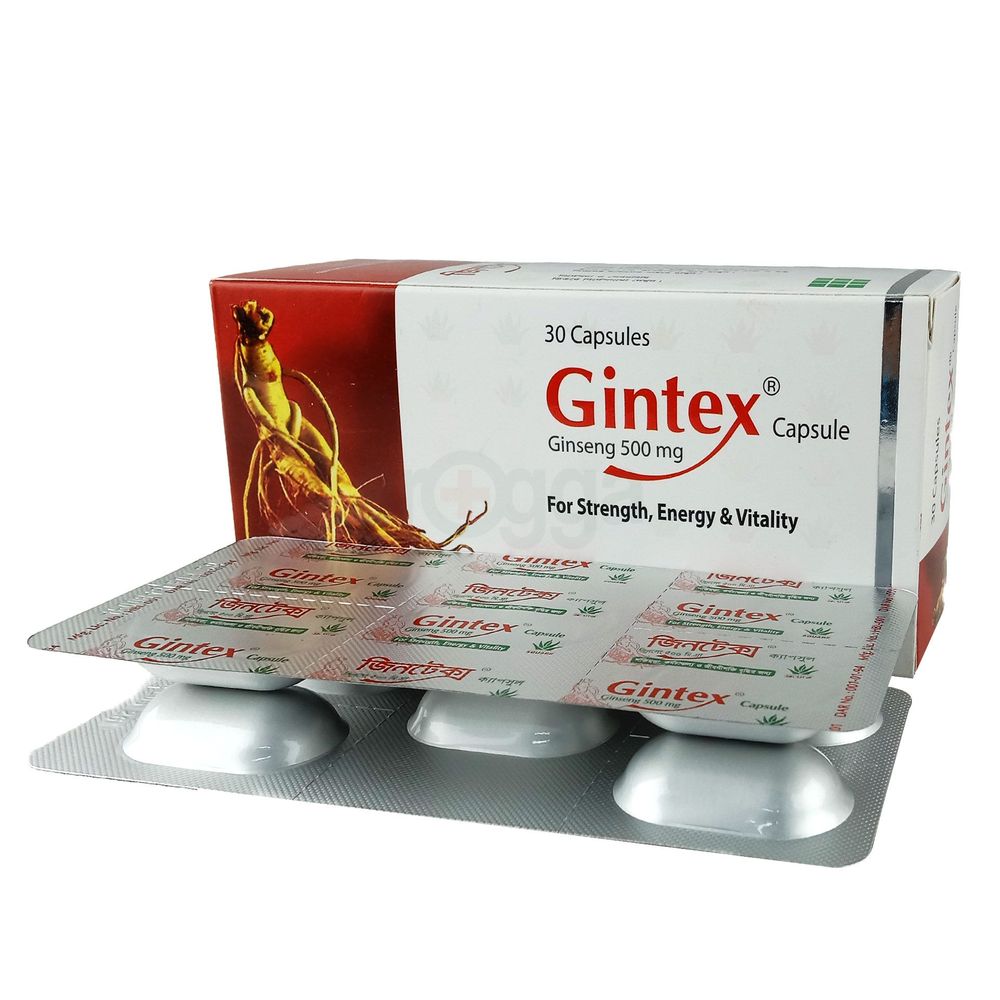 Gintex 500mg capsule