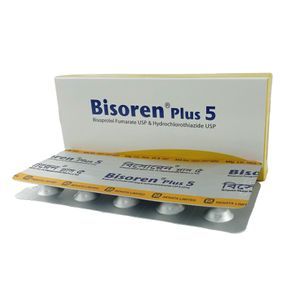 Bisoren Plus 5mg+6.25mg Tablet