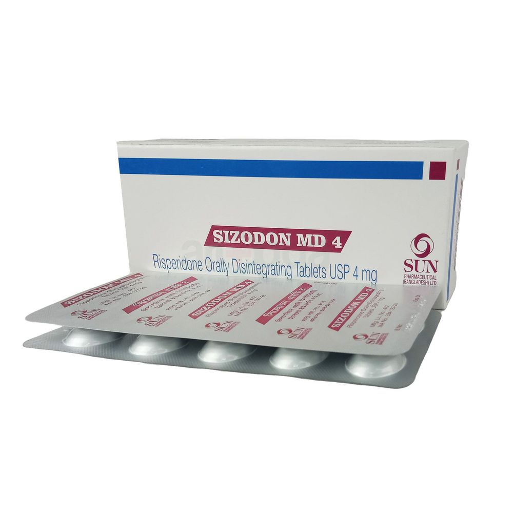 Sizodon MD 4mg Tablet