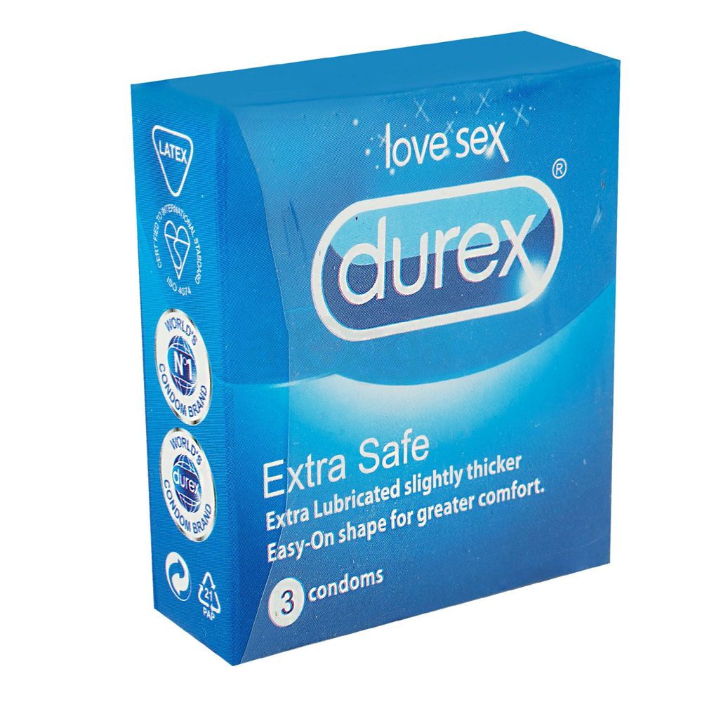 Durex Extra Safe Condom 3's Pack  