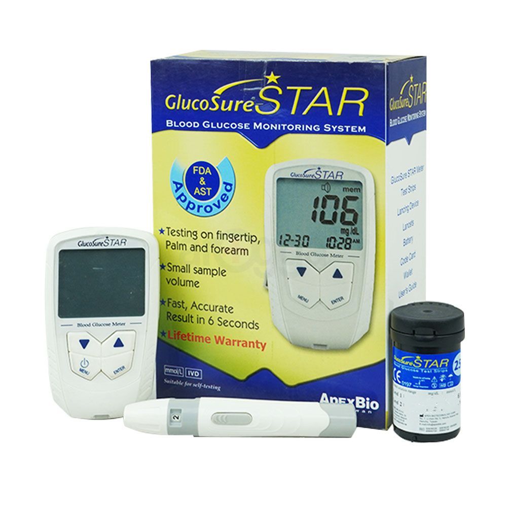 GlucoSure Star Blood Glucose Monitoring System  