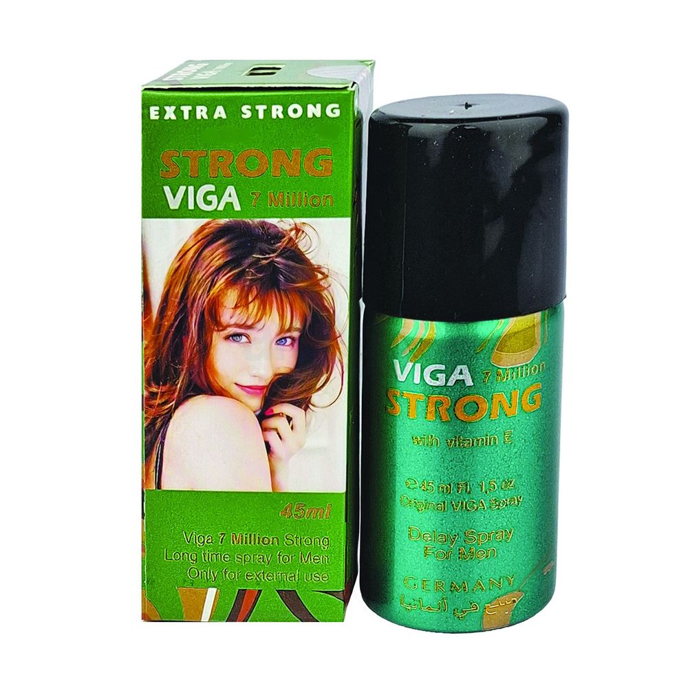 Original Viga 7 Million Extra Strong Long Time Delay Spray For Men  