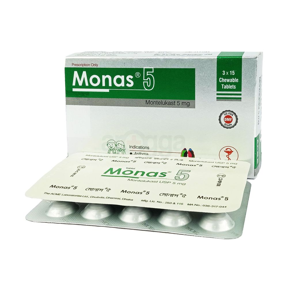 Monas 5mg Tablet