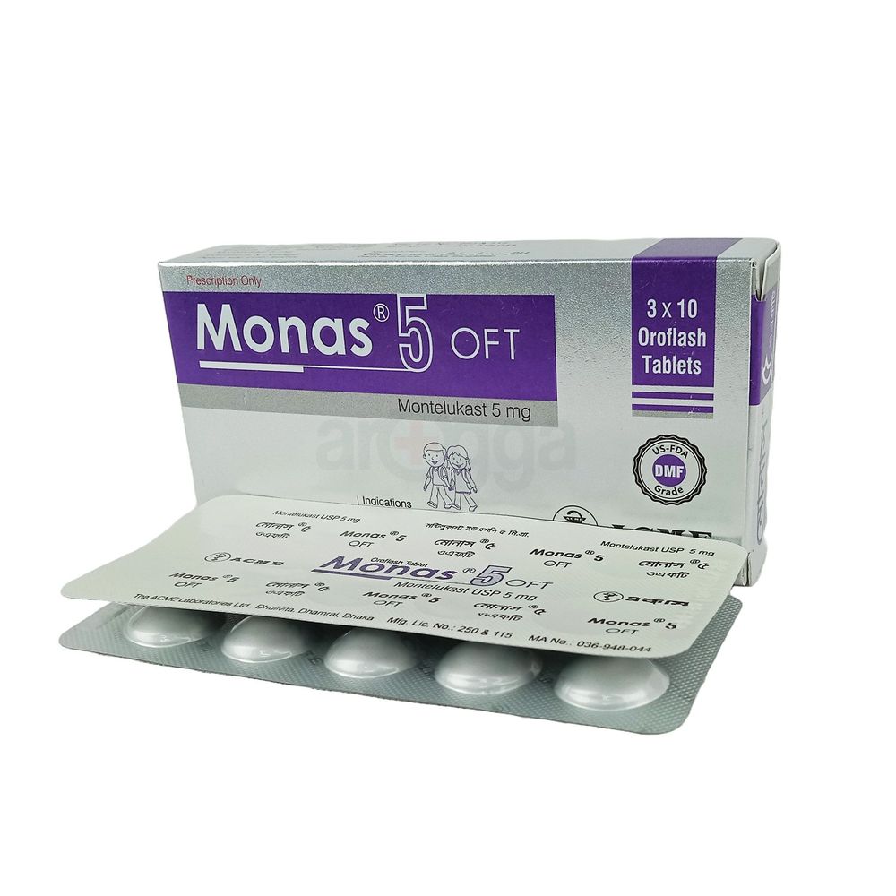 Monas OFT 5mg Tablet