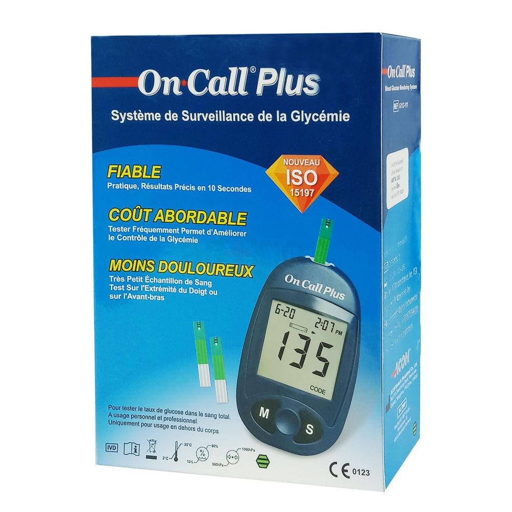 OnCall Plus Blood Glucose Monitoring System  