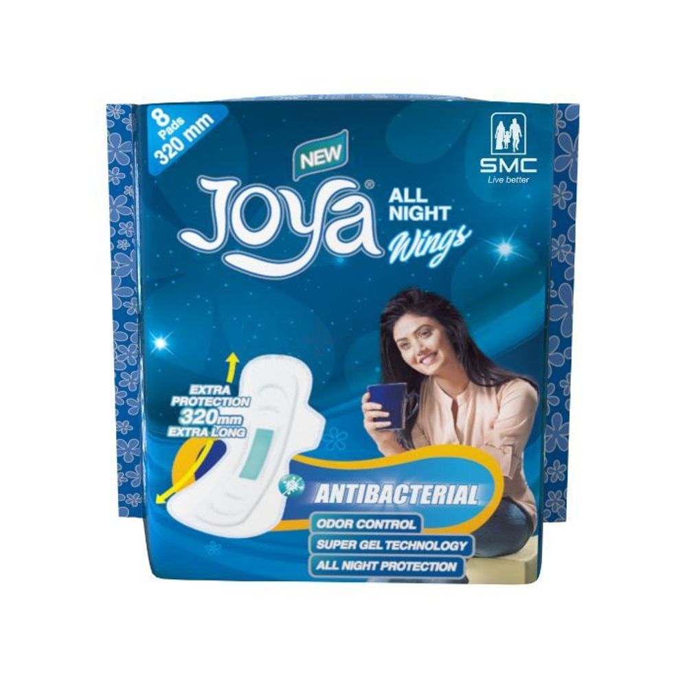 Joya All Night Wings 8's Pack  