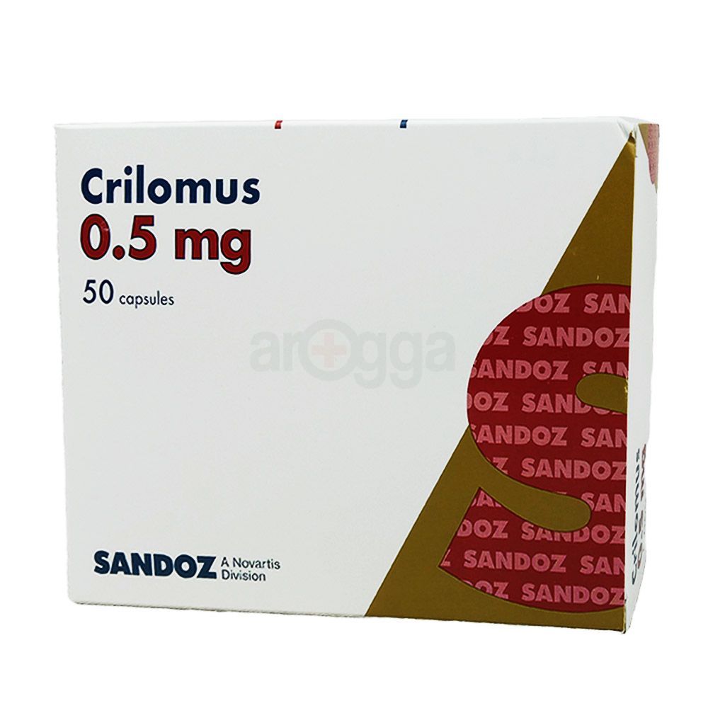 Crilomus 0.5 0.5mg Capsule