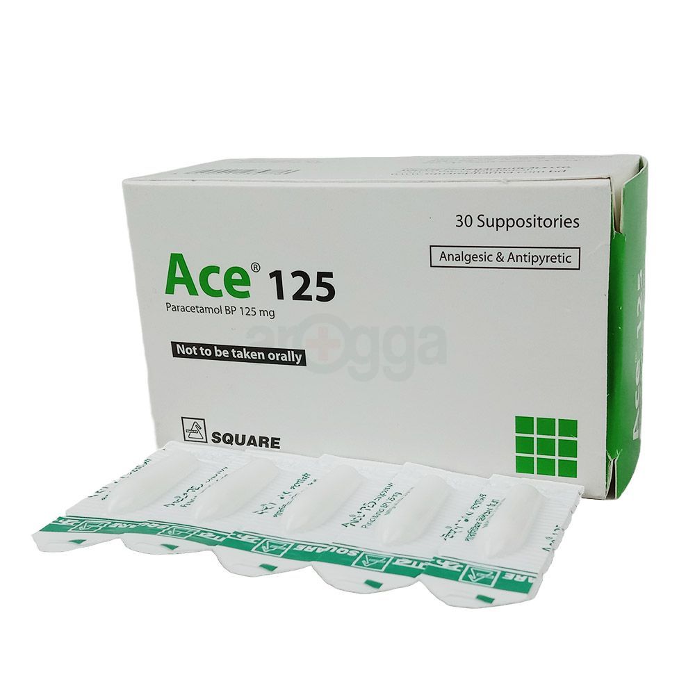 Ace 125 Suppository 125mg Suppository