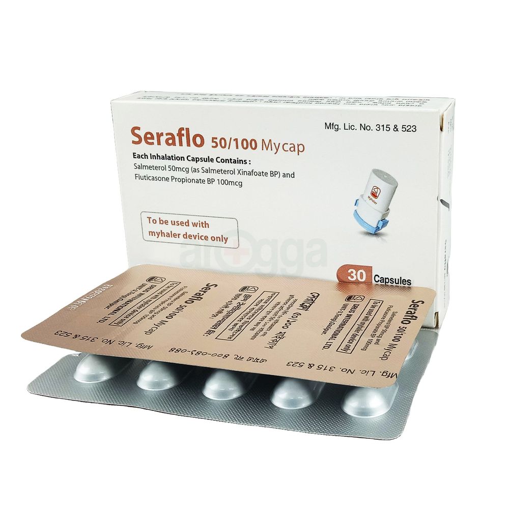 Seraflo 50/100 50mcg+100mcg Capsule