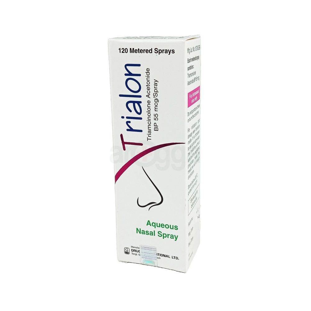 Trialon 55mcg Nasal Spray - Arogga Online Pharmacy