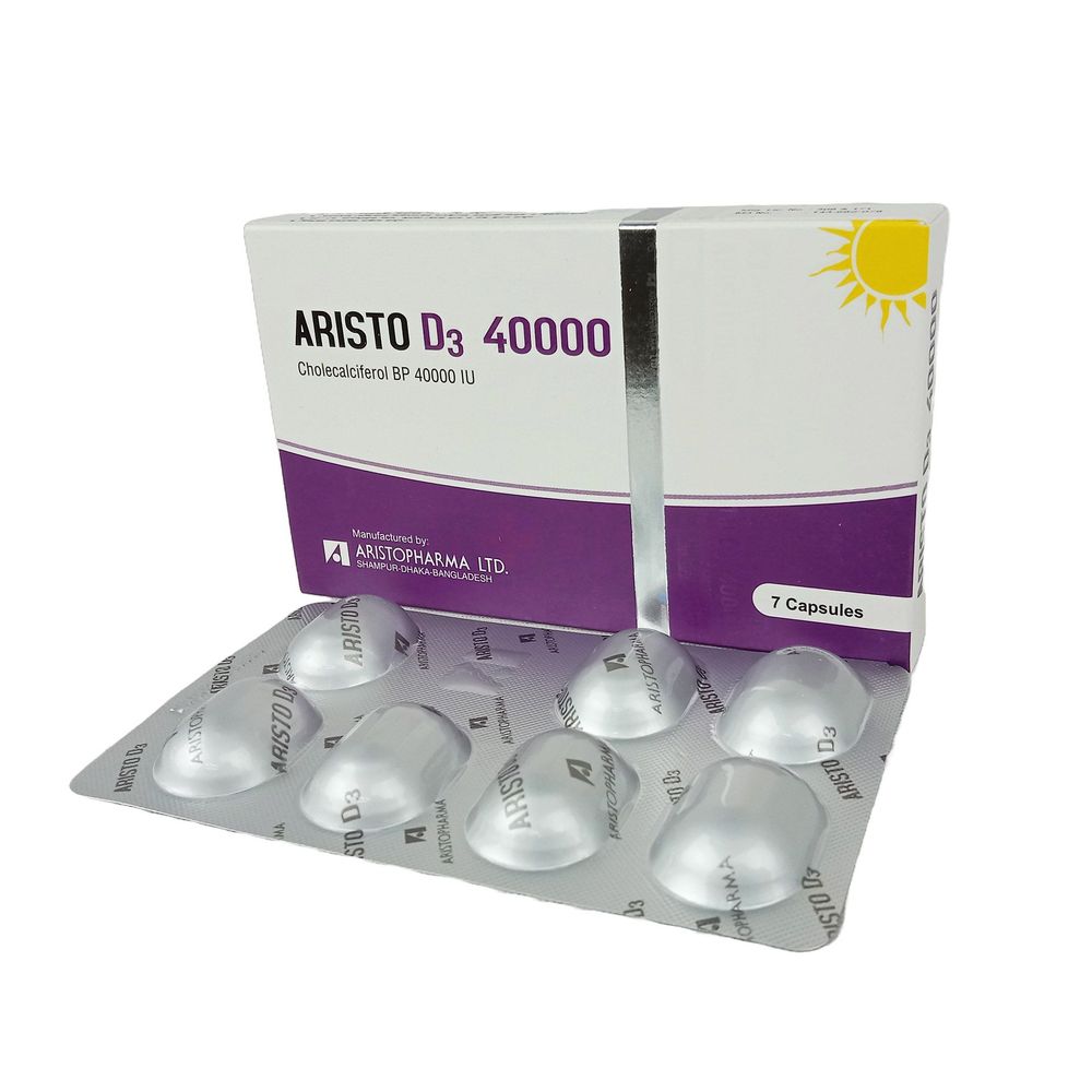 Aristo D3 40000 40000IU Capsule