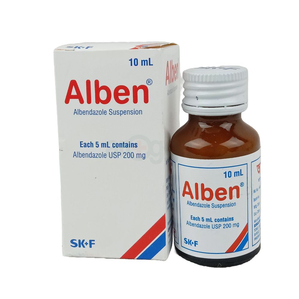 Alben 200mg/5ml Suspension