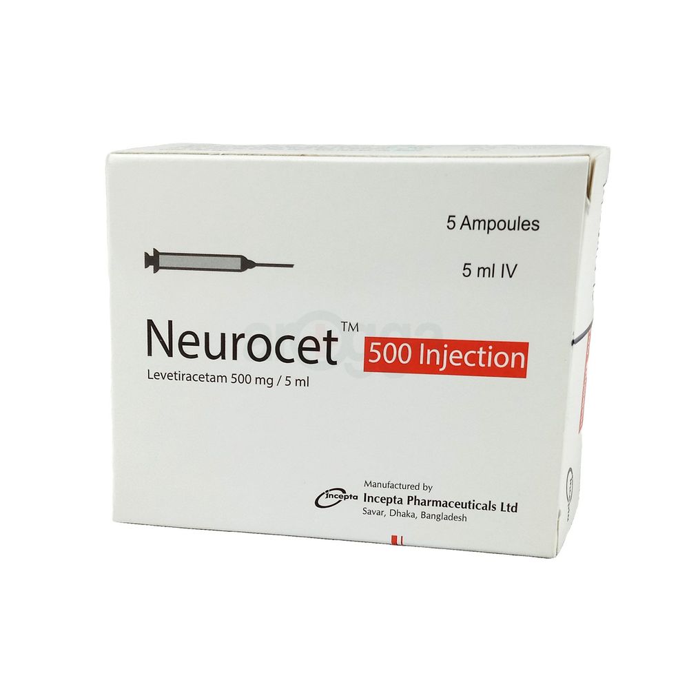 Neurocet Inj 500mg/5ml Injection