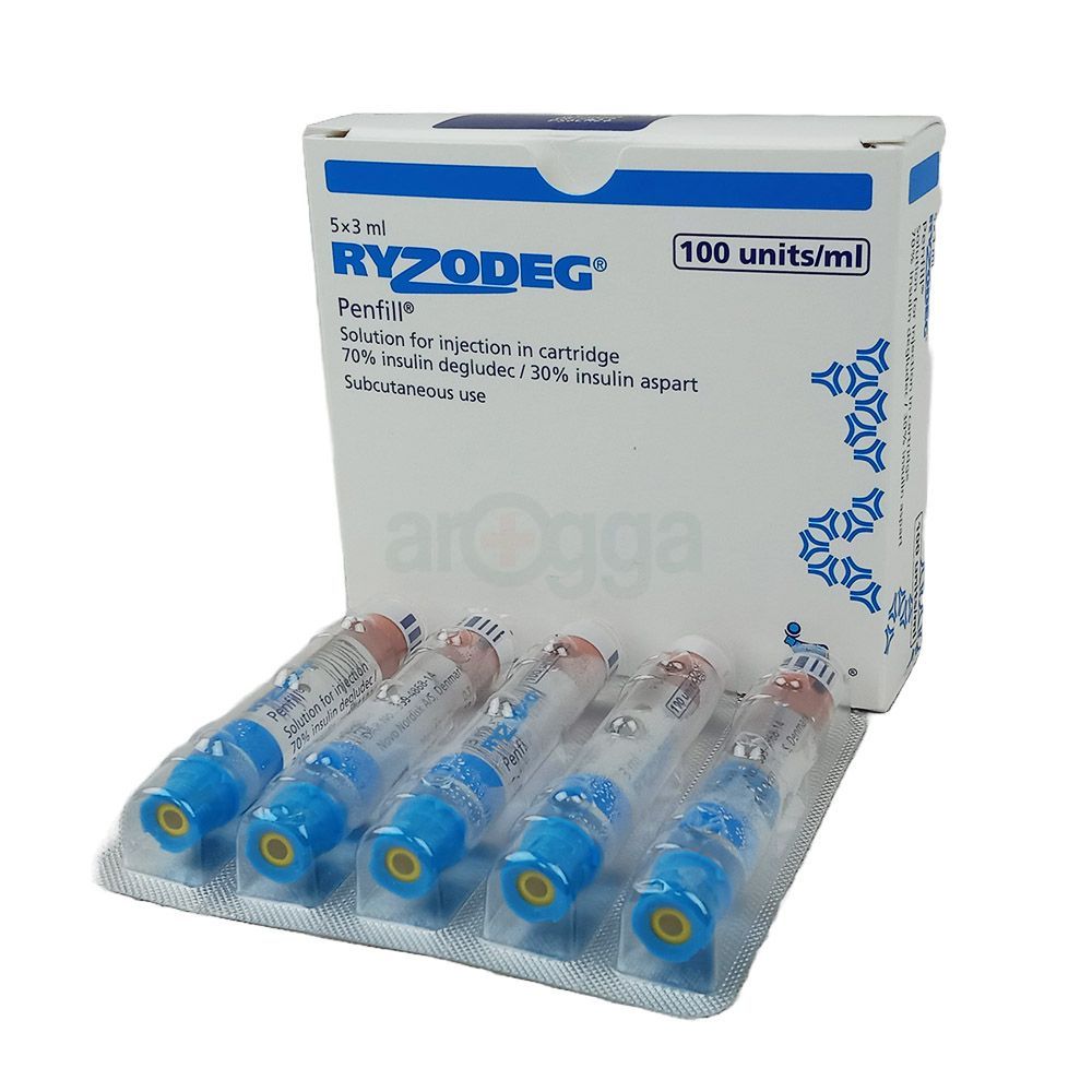 Ryzodeg Penfill 100IU/ml Injection