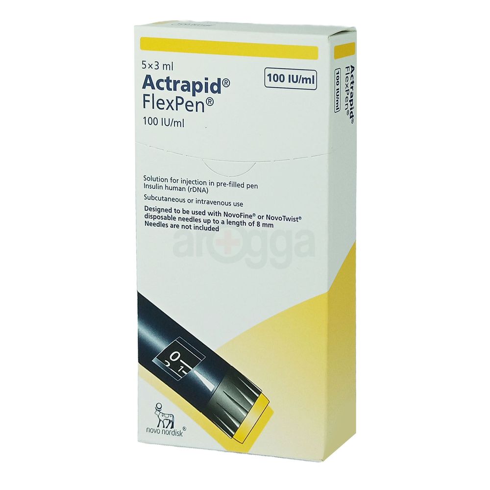 Actrapid Flexpen 100IU/ml Injection