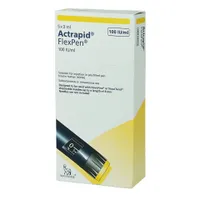 Actrapid Flexpen 100IU/ml Injection