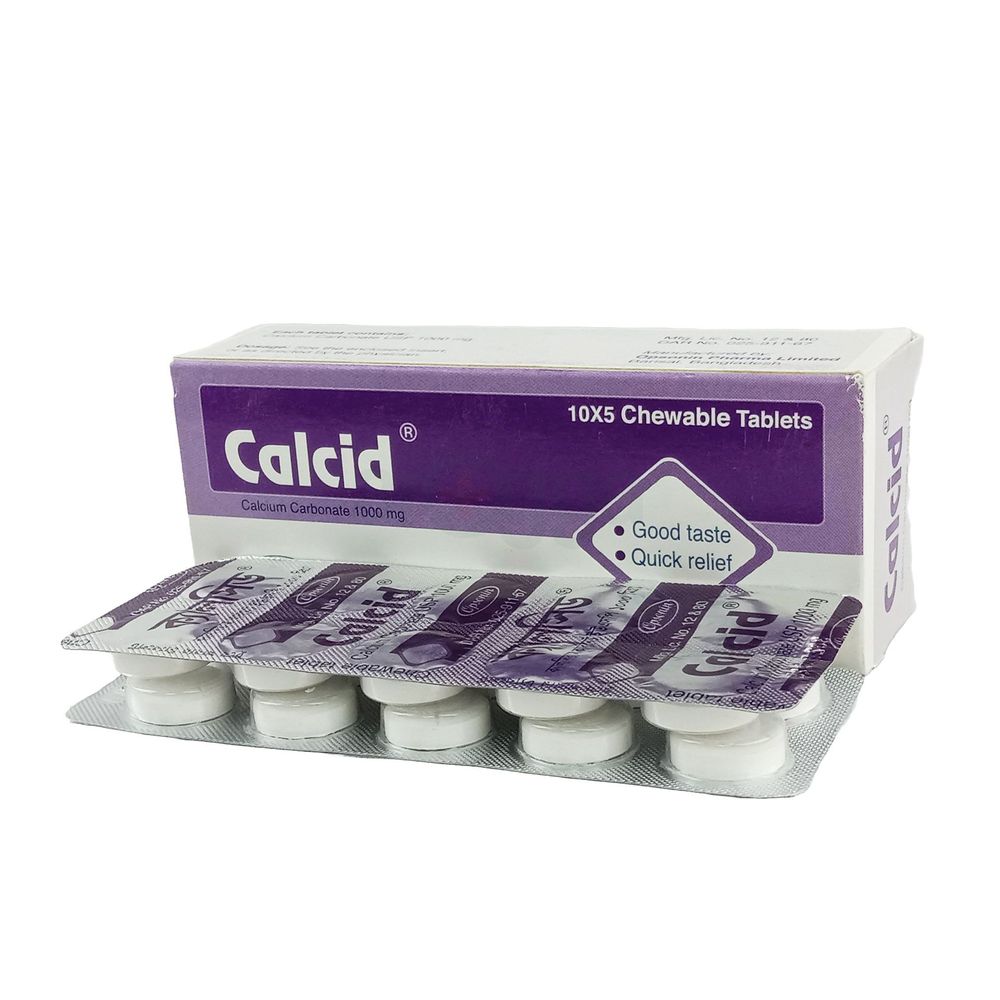 Calcid 1000mg Tablet